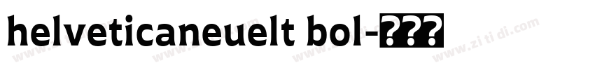 helveticaneuelt bol字体转换